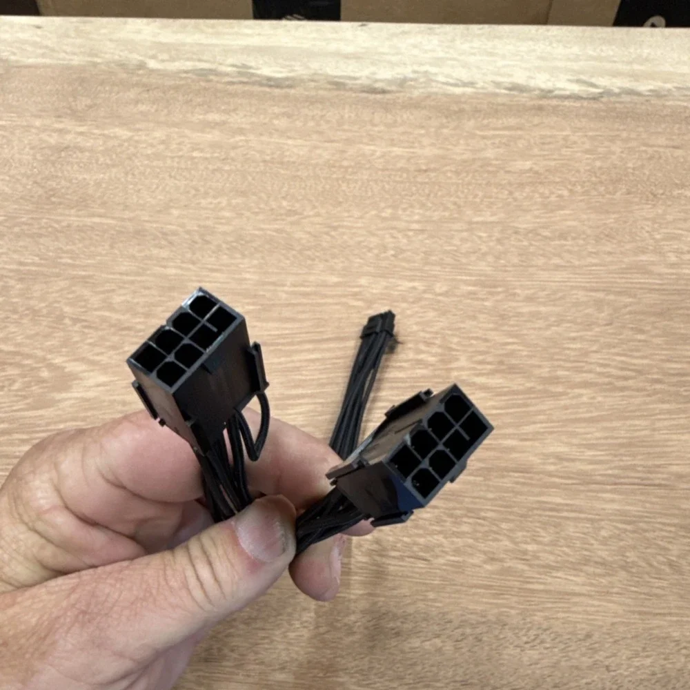 Agtray PCI-E 5.0 Sleeved Extension Cable 12VHPWR 12+4 Pin 350mm Black